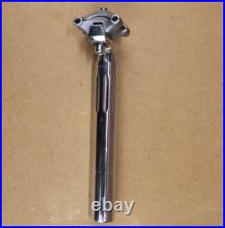 Campagnolo 4051/1 Super Record Seatpost 27.2 Polished Neck Short Flutes