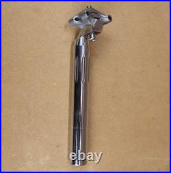 Campagnolo 4051/1 Super Record Seatpost 27.2 Polished Neck Short Flutes