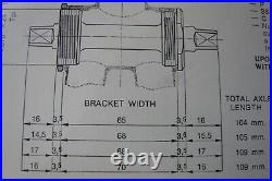 Campagnolo#4131 1970's Super Record British 1.36x 24thread Titanium track BB set Campagnolo#4131 1970's Super Record British 1.36x 24thread Titanium track BB set