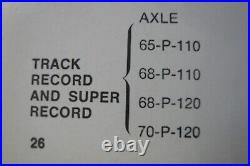 Campagnolo#4131 1970's Super Record British 1.36x 24thread Titanium track BB set Campagnolo#4131 1970's Super Record British 1.36x 24thread Titanium track BB set