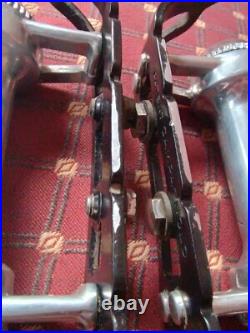 Campagnolo 50th Anniversary Super Record Titanium Pedals with Toe Clips