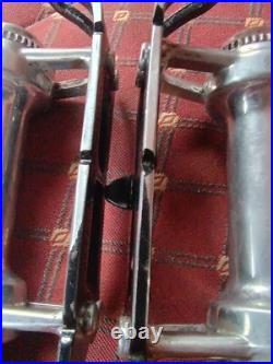Campagnolo 50th Anniversary Super Record Titanium Pedals with Toe Clips