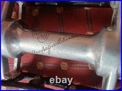 Campagnolo 50th Anniversary Super Record Titanium Pedals with Toe Clips