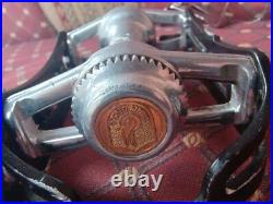 Campagnolo 50th Anniversary Super Record Titanium Pedals with Toe Clips