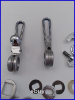 Campagnolo Bianchi Pantographed Super Record Portacatena Braze On Shifters VGC
