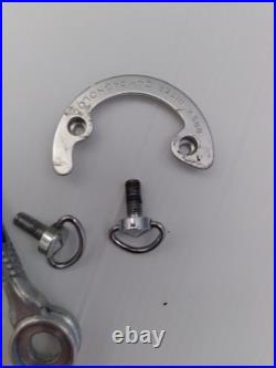 Campagnolo Bianchi Pantographed Super Record Portacatena Braze On Shifters VGC