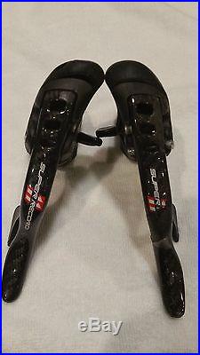 Campagnolo Campy Super Record 11S 11 Speed Shifter Levers Shifters Brake