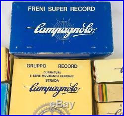 Campagnolo Component Boxes Nuovo Super Record Gran Sport Vintage LEroica