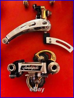 Campagnolo ICS 18k / 5 micron Gold platted Super Record group