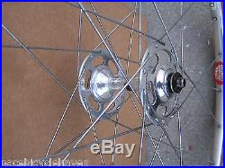 Campagnolo Nuovo Record High-Flange Hubs/Super Champion Medaille D'Or Rim Wheels