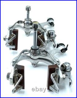 Campagnolo Nuovo / Super Record Bicycle Brake Calipers Scott Mathauser Pads