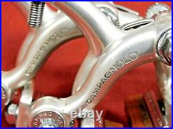 Campagnolo Nuovo Super Record F & R Calipers 52 mm Long Reach with Mathauser Pads