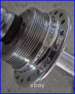 Campagnolo Nuovo/Super Record Hubs 36 hole 1.37x24tpi