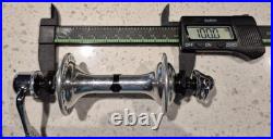 Campagnolo Nuovo/Super Record Hubs 36 hole 1.37x24tpi