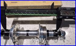 Campagnolo Nuovo/Super Record Hubs 36 hole 1.37x24tpi