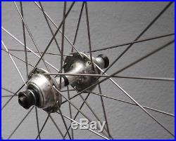 Campagnolo Record Hubs / 36/36 / Wolber Alpine Clincher Rims Wheelset Laufräder
