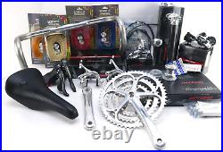 Campagnolo Record Triple 10 Speed Carbon GROUP + Bars Saddle ETC. NOS Campagnolo Record Triple 10 Speed Carbon GROUP + Bars Saddle ETC. NOS