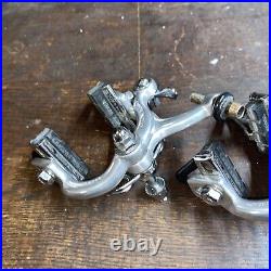 Campagnolo Record Vintage Brake Calipers Long Reach With Full Length Bolts