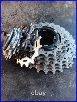 Campagnolo SUPER RECORD 11/27 11 speed cassette FULLY ROAD TESTED SIX TITANIUM