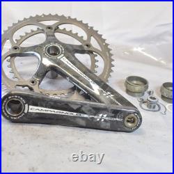 Campagnolo SUPER RECORD 11 Speed 172.5mm 53-39 Carbon/Titanium Crankset, 9/10 EX