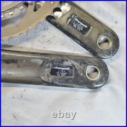 Campagnolo SUPER RECORD 11 Speed 172.5mm 53-39 Carbon/Titanium Crankset, 9/10 EX