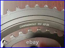 Campagnolo SUPER RECORD 11 Speed Carbon Ti Ultra Torque Crank Set 52/36 175mm
