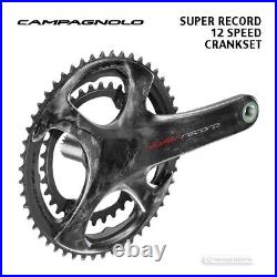 Campagnolo SUPER RECORD 12S Carbon Ultra Torque Crank Set 165 mm 39/53T