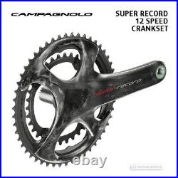 Campagnolo SUPER RECORD 12 Speed Carbon Ultra Torque Crank Set Mid Compact 36/52