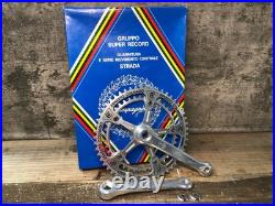 Campagnolo SUPER RECORD STRADA COLNAGO Engraved 170mm 53/42T Crankset