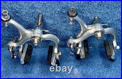Campagnolo Short Reach Brake Calipers Super C-record Very Nice Cond Chrome Parts