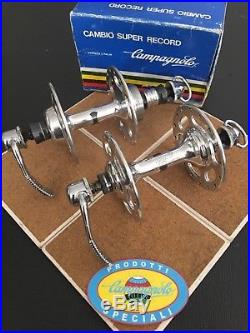 Campagnolo Super Nuovo Record highflange Hubset