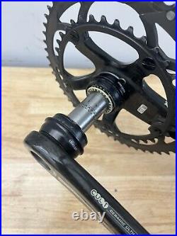 Campagnolo Super Record 11 177.5mm 11-Speed 53/39t Carbon Crankset, Ultra torque