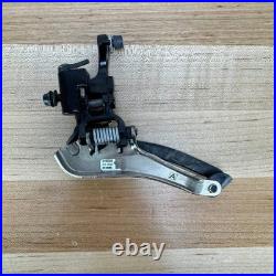 Campagnolo Super Record 11 Braze-On Machanical Carbon Black Front Derailleur 76g