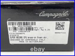 Campagnolo Super Record 11 EPS Front Derailleur FD15-SR2BEPS V2 or V3