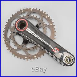 Campagnolo Super Record 11 Road Bike Crankset 110BCD 50/34t 172.5mm Carbon/Ti