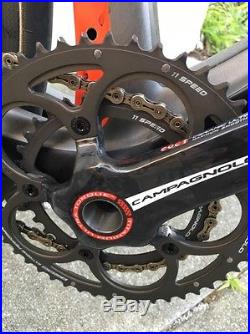 Campagnolo Super Record 11 Road Bike Crankset 110BCD 50/34t 172.5mm Carbon/Ti
