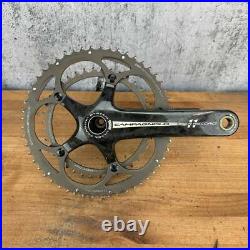 Campagnolo Super Record 11 Speed 172.5mm 53/39t Carbon 5-Bolt Crankset 647g