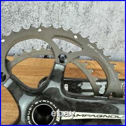 Campagnolo Super Record 11 Speed 172.5mm 53/39t Carbon 5-Bolt Crankset 647g