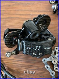 Campagnolo Super Record 11 Speed Carbon Titanium Groupset VERY GOOD CONDITION