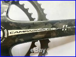 Campagnolo Super Record 11 Speed Chainset 53/39 172.5 Crankset