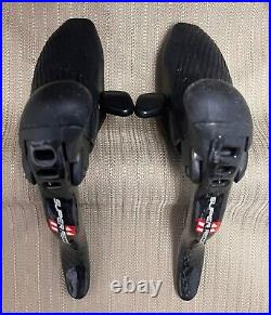 Campagnolo Super Record 11 Speed Ergo Shifters, 1st Gen Red 2011-2014, Rare XLNT