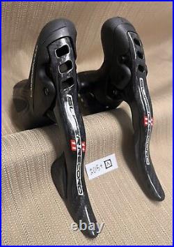 Campagnolo Super Record 11 Speed Ergo Shifters, 2nd gen Red 2015+ A, Rare XLNT