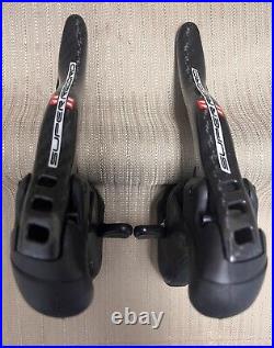 Campagnolo Super Record 11 Speed Ergo Shifters, 2nd gen Red 2015+ A, Rare XLNT