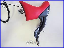Campagnolo Super Record 11 Speed Shifters Red Hoods