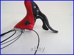 Campagnolo Super Record 11 Speed Shifters Red Hoods
