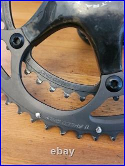 Campagnolo Super Record 11 Ultra-torque Crankset 172.5 53/39, 1st Gen 2009-2011