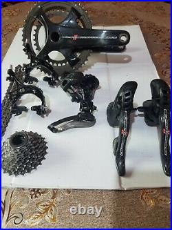Campagnolo Super Record 11 carbon Groupset in very good condition