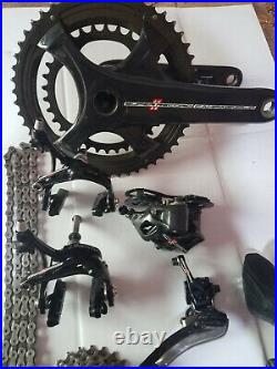 Campagnolo Super Record 11 carbon Groupset in very good condition