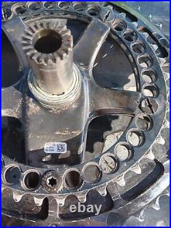 Campagnolo Super Record 11 sp. 170mm R. H. Crank arm 1st gen. With ROTOR CHAINRINGS