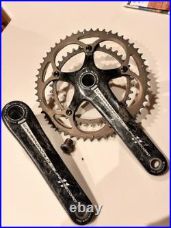 Campagnolo Super Record 11 speed Ultra Torque crankset 177.5mm / 53-39 / Rare